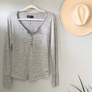 Abercrombie Cozy Long Sleeve Henley